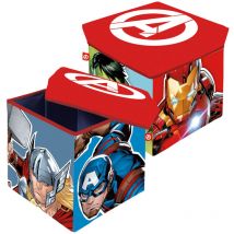 Tabouret de rangement cube- Avengers