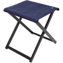 Tabouret de réalisateur pliant en bois de hêtre, structure couleur wengé de première qualité, toile bleu foncé Scalpers Bleu foncé