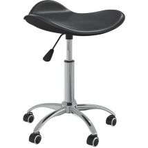 Tabouret de salon et spa Tabouret de bar - Chaise Fauteuil de bar Noir Similicuir Vidaxl
