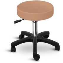 Tabouret de bureau - 450 - 580 mm - 150 kg - Couleur café à Roulettes Travail