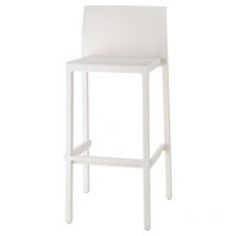 Tabouret design, Tabouret jardin Kate 65cm Scab design Blanc en Plastique Scab design