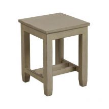 Decoration D ’ Autrefois - Tabouret En Bois - Beige - Interior's