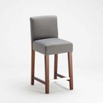 Tabouret haut en bois style Henriksdal pour bars et cuisines Comfort - Gris
