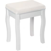 Tectake - Tabouret pour coiffeuse table de maquillage Vintage
