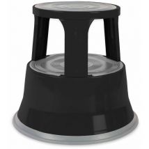 Tabouret en rouleau Patte d'éléphant Acier T1 Noir