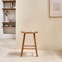 Berah Getah - Tabouret en teck massif 65 cm