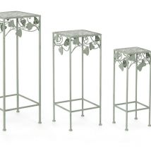 Tabouret Flower Harriet carré l