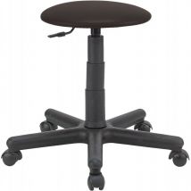 FP - Tabouret Goliat K.-leder noir