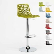 Tabouret Grand Soleil spider pour cafés bars cuisines salles à manger - Vert
