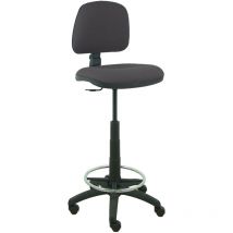 Tabouret Isso bali gris foncé contact permanent