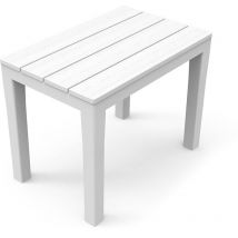 Banc D'extérieur. Couleur: Blanc 38.5x60x45cm Ipae Progarden