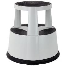 Matisère - Tabouret marchepied mobil step tapis gris 901 - 542000811