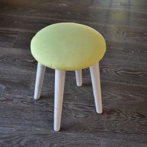 Tabouret vert anis 32x40cm