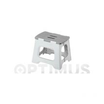 Taburete plegable gris 27 cm - 8913