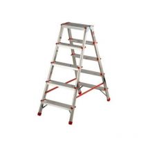 Gierre - ba230-escalera de tijera de doble subida stylo (5 peldaños)