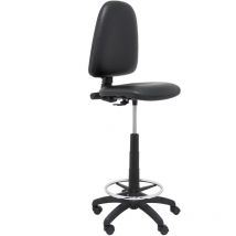 Taburete Aýna similpiel negro