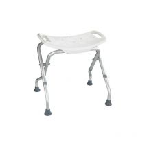 Taburete Baño Hasta 120Kg Abat Wenko Alu/Plast Bl Secura 230