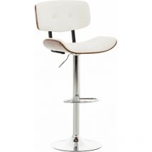 CLP - Taburete De Bar Sarnia Nogal/blanco