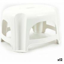 DEM - Taburete sabin blanco 33 x 28 x 18 cm (12 unidades)