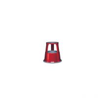 Taburete estribo móvil Metal rojo