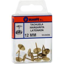 Tachuela margarita latonada - 12 mm