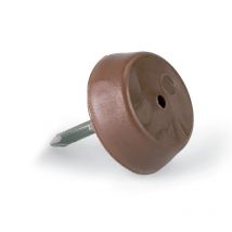 Boîte de: 100 unités Grand toboggan de chaise en plastique marron D-17