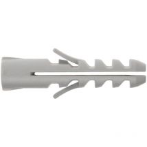 Taco tradizionale in nylon grigio 14 mm. (Scatola da 20 pezzi)