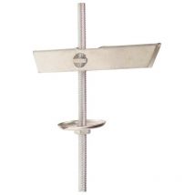 Wolfpack linea profesional taco vuelco metal tornillo m 5 (caja de 50 piezas)