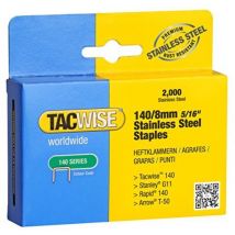 1216 Punti Inossidabili, 140/8 mm - Tacwise