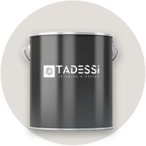 Tadessi Wall Select Wandfarbe Grau - Dünengrau - Abwaschbare Innenfarbe Matt - Dispersionsfarbe - Geruchsarm Und Lösemittelfrei