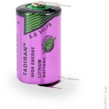 Tadiran - Pile lithium SL-350/PT 1/2AA 3.6V 1.2Ah 3PFR