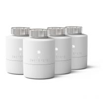 Tado - Testa Termostatica Intelligente basic - quattro pack, Accessorio aggiuntivo controllo temperatura, Valvola termostatica wifi, Gestione smart