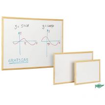 Whiteboard, mit Holzrahmen, 30x40cm Faibo 08613