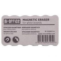 Tafelwischer Magnetic Eraser Flipchart Whiteboard Magnettafel 5,5 x 2,3 x 10,5 cm (B x H x L) schwarz/grau