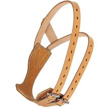 Taglia unica, Noir: Collier anti-stress en cuir modèle américain USA