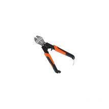 Tagliabulloni 217 mm Mini tagliabulloni ø 4 cm con manici ergonomici in gomma, mini pinze tronchesi laterali con fermo, fermi facili da tagliare,