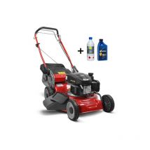 Tagliaerba a scoppio Weibang WB455SC3 scarico laterale mulching + benzina e olio