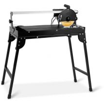 Eberth - Tagliapiastrelle taglia piastrelle (lunghezza di taglio 620 mm, potenza 800 Watt, elettrico, girevole in continuo fino a 45°, profondità di