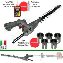 Tosasiepi tagliasiepi universale Joans inserto alpina stihl husqvarna oleo-mac con adattatore quadro 6,0 mm