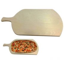 Tagliere Per Pizza a Metro Teglia Vassoio Legno Rettangolare Con Manico 62x37cm
