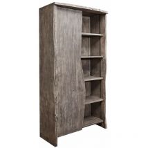 Tagère 105x45 Acacia laqué Gris taupe pure acacia 910 - gris