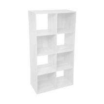 Five Simply Smart - tagère 8 Cases 'Mix N'Modul' 134cm Blanc