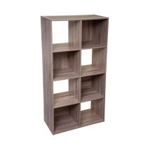 Tagère 8 Cases 'Mix N'Modul' 134cm Naturel