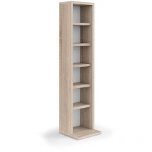 Vitalispa - tagère cd, Sonoma, 21 x 91.8 cm, Vicco