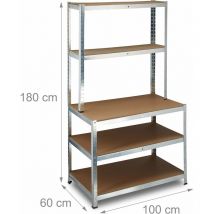 Helloshop26 - tagère charge lourde établi 900 kg