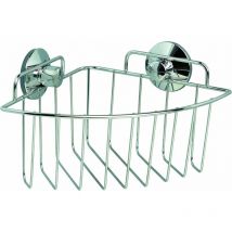 Tagère d'angle avec ventouses