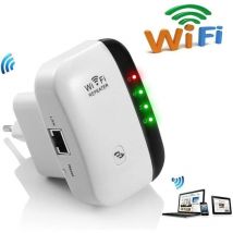 Amplificateur, WiFi, répéteur, gamme, prolongateur, amplificateur, 300 Mbps, multifonction, mini, sans fil, signal, booster, sans fil, accès, point
