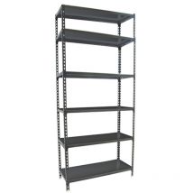 Simonrack - tagère métallique Simon Rack sans vis couleur anthracite 6 étagères 2500x1200x500 mm Fabriquée en Espagne