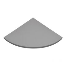 Ahd Amazing Home Design - tagère d'angle salon chambre design moderne Angolo - Gris