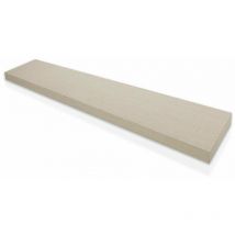 Casa Pura - tagère murale Stockholm Mat Beige 3 tailles 80 cm x 23 cm x 3,8 cm